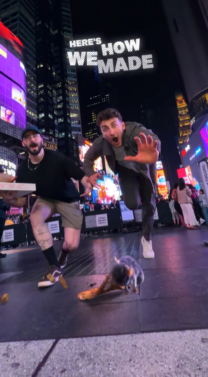 Pizza Rat on the Times Square billboard wasn't on our 2026 bingo card... 🐀

See how @brandonb brought his vision to life with Firefly.