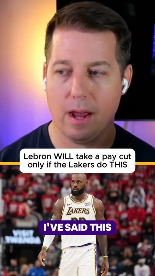 The Lakers Need To Earn LeBron's Pay Cut... #Lakers #LakeShow #NBA #LeBron