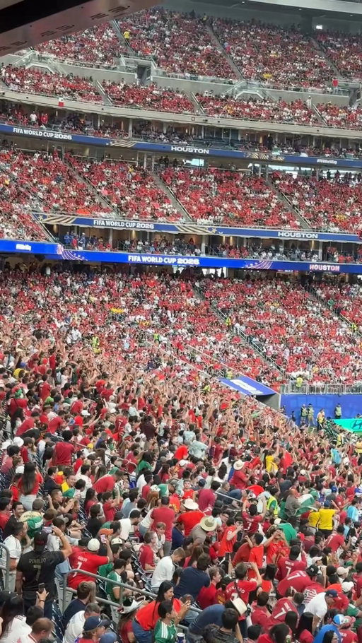 I STARTED A WAVE AT THE WORLD CUP ⚽🏆