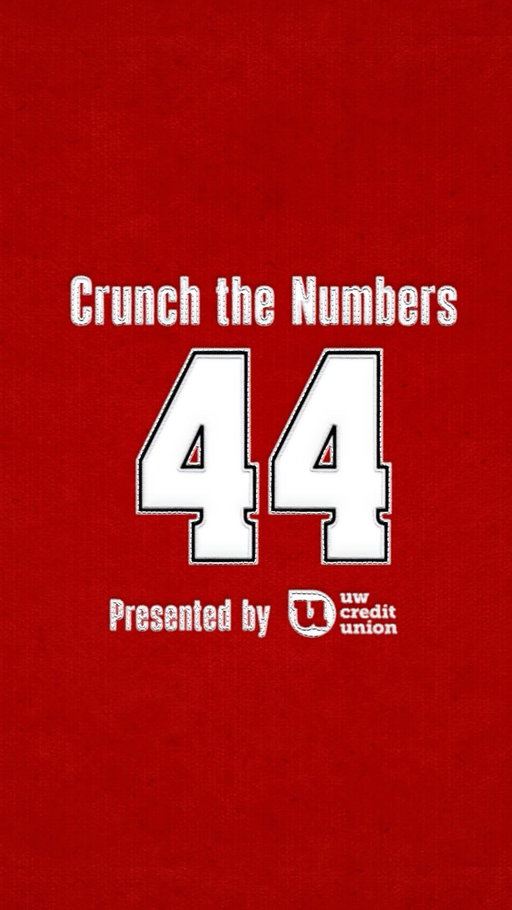 It was one of two options, now carrying on the tradition
Crunch the Numbers presented by @uwcreditunion
