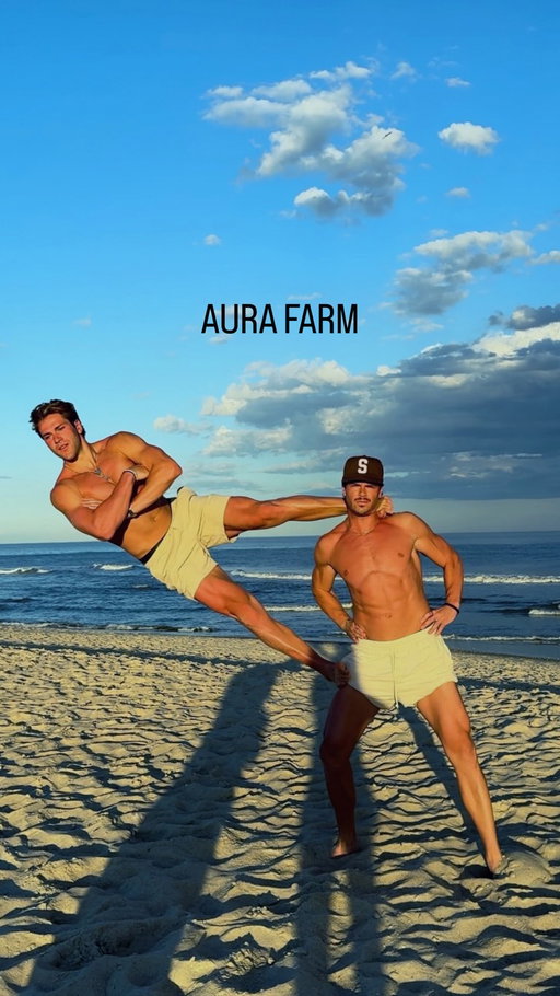 Aura farming with my twin
•
•
•
#trending #aura #fitness #reels #beach