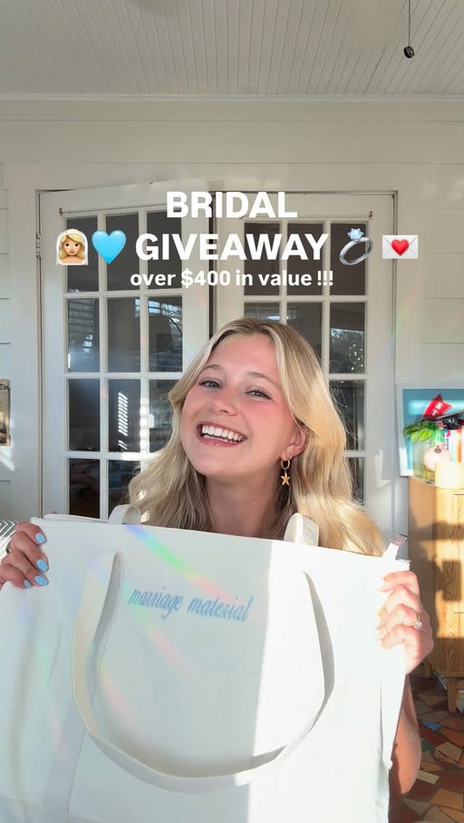 GIVEAWAY CLOSED AND WINNER MESSAGED!!! thank you to all who participated 🤍

💍 BRIDAL GIVEAWAY 💍

One lucky bride is winning everything featured in this video! 🤍💍👰🏼‍♀️

To kick off your fiancé era + enter:
✨ Follow @helloemilyerin
✨ Like this post
✨ Comment your wedding date below

Bonus entries:
🤍 Tag a friend in the comments (1 friend = 1 entry)
🤍 Share to your stories and tag me (5 bonus entries)

Giveaway closes Tuesday June 30! Open to U.S. residents. Winner announced in stories.
