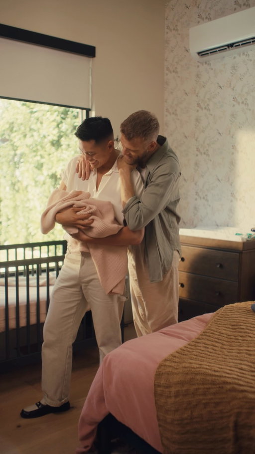 SHE’S HERE! WE’RE DADS! 🥹 Our baby’s name is… 🩷

—

performed by @scotthoying & @markhoying
lyrics by @scotthoying

based on kelly clarkson’s rendition of “my favorite things” by rodgers & hammerstein

executive produced by @scotthoying & @markhoying
directed by @scotthoying & @im_lindseyb (@clcollective)
director of photography: @mariocontini 
produced by @mariocontini
edited & color: @mc_finney
choreography: @im_lindseyb
special appearance by @robertirwinphotography
artistic swimmers: @checkthispaigeout @mydevachka 
custom cereal box art & set design: @dollhaustudio @massoonn 
set dressing & art department: @billiegreyheck
production asst: @sheasaulino @clearlygracie @huangela
steadicam: @bfree.sh 
1st ac: @ewilhelm447 
lighting: @jamesswartzlight
asst. lighting: @Justin.honggg
key grip: @lilithcarlon
best boy grip: @ethansandman

mixed by: @edboyer
addt. orchestration: @aj_sealy
management: @thomasmcandrews