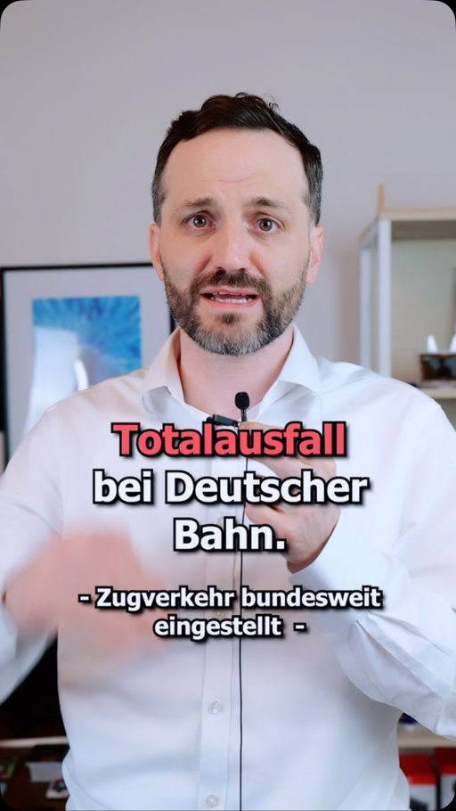 Totalausfall bei der Deutschen Bahn