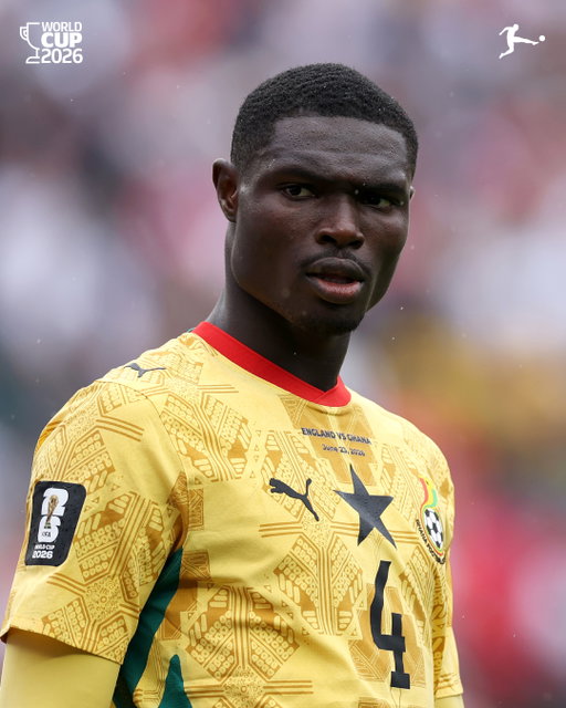 2/2 clean sheets at the World Cup for Wolfsburg's Ghana defender 𝐉𝐨𝐧𝐚𝐬 𝐀𝐝𝐣𝐞𝐭𝐞𝐲 🇬🇭💪

#Bundesliga | #WorldCup26