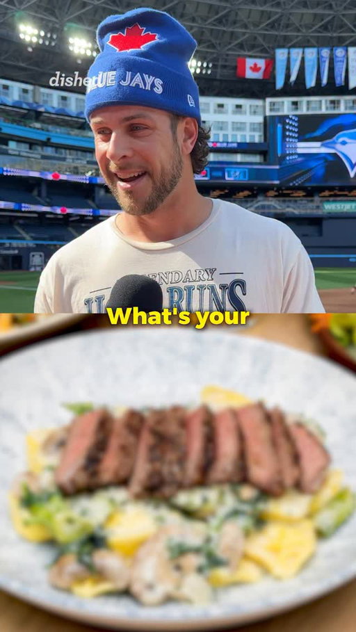 These are Blue Jays player @ernieclement28 favourite Toronto restaurants 😮‍💨

📍 @barberianssteakhouse & @earlsrestaurant 

🎙️ @nevevanpelt 
🎥 @emm.ohara