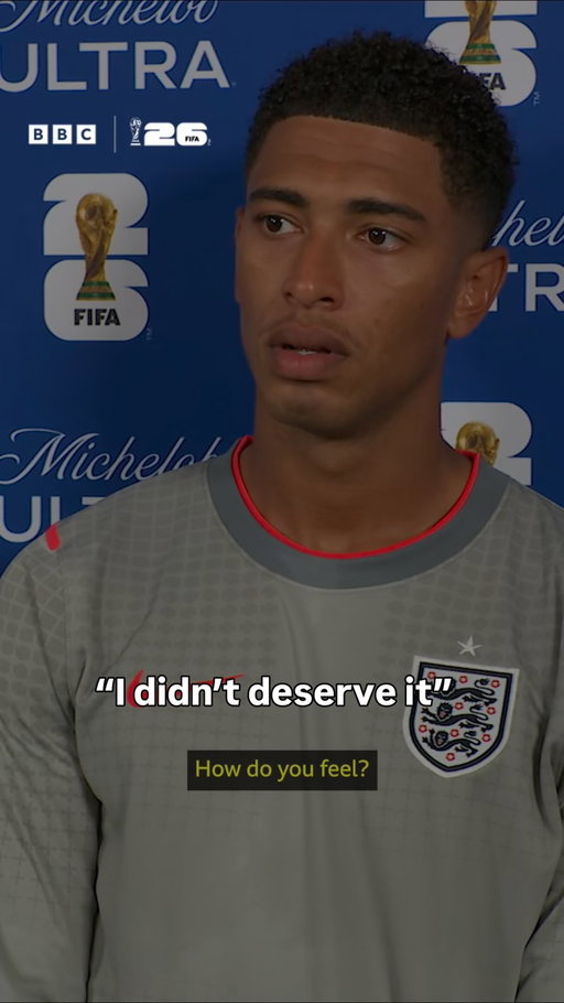 Jude Bellingham says he “didn’t deserve” his Player of the Match award, suggesting it should have been awarded to a Ghanaian player instead 🏆❌