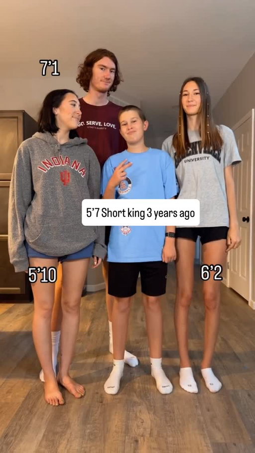 Happy birthday to Luke. Still growing. #tall