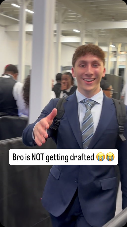 He is NOT getting drafted #intern #nbadraft #nba