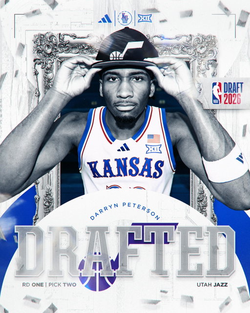 Kansas Jayhawk. Utah Jazz.

@darrynp1 x @utahjazz