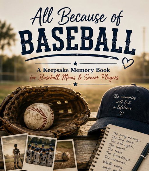 Are you a Baseball Mom? Feeling nostalgic about your last year of baseball with your player(s)?! 

What if you could capture all the moments in one place?

It’s THE Ultimate Senior Baseball Gift— Because Senior season only happens once.

😢 The ball game ends. 

🩷The memories don't.

🎁Not a book.A gift.

💝 A keepsake.

⚾️A memory capsule.

🥹A legacy piece.

✍️Written and created by a Baseball Mom For Baseball Moms!

🎉Available on Amazon: https://www.amazon.ca/dp/B0H6CT6VRJ

⚾ #BaseballMom
⚾ #SeniorNight
⚾ #BaseballLife
⚾ #TravelBaseball
⚾ #BaseballFamily