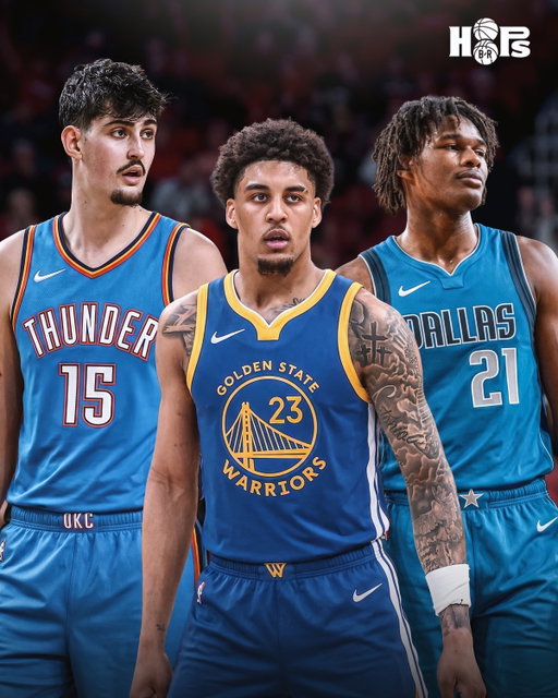 National Champs ➡️ NBA 

Aday Mara, Yaxel Lendeborg, and Morez Johnson Jr. are the first trio from a national championship team to go in the first round since 2018 Villanova.