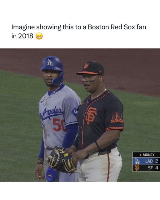 Imagine showing this to a Boston fan 😭

The Boston Red Sox are having a rough 2026 season. As of late June, they’re in last place in the AL East with a record around 31-45 and have only a small chance of reaching the playoffs. The team even made a major change early in the year by firing manager Alex Cora after a poor start. ￼

Despite the record, Boston still has some talented players. Veterans like Sonny Gray have performed well, and the roster includes promising young talent that could help the franchise long term. However, inconsistent hitting, bullpen collapses, and defensive mistakes have hurt them throughout the season. ￼

The Red Sox remain one of baseball’s most historic franchises, but right now they’re far from contenders. They’re likely headed toward being sellers at the trade deadline and focusing on building for the future rather than making a postseason run in 2026.

Check out @PristineAuction to get this and MORE collectibles. Use code SPORTS20 for $20 off!