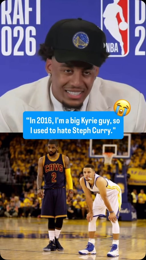 Yaxel Lendeborg on playing alongside Steph Curry after being drafted to the Warriors 😂

#nba