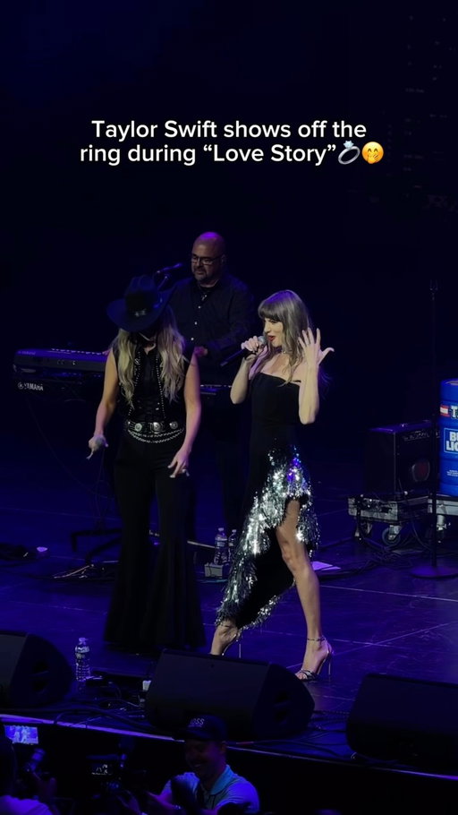 Could this be the last performance before she gets married?! @espn @te_university @taylorswift