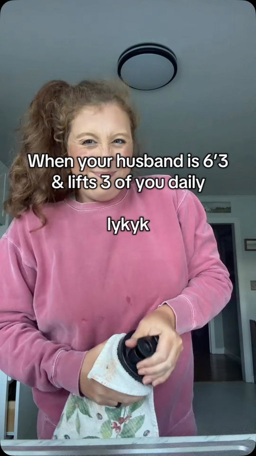 Anyone’s husband tighten these so hard you feel like you’re opening a pickle jar? #husbandwife #myhusbandbelike #stronghusbandcheck #iykykyk