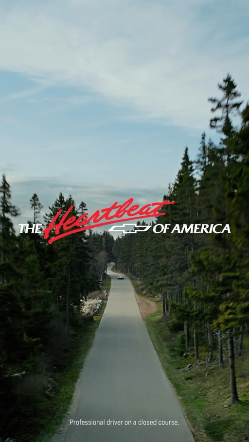 Chevrolet celebrates the moments that keep America moving. That’s the Heartbeat of America.