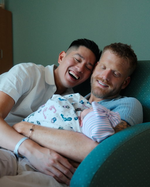 hello, birdie james hoying! 🐣

it’s your dads! 
we have been dreaming of meeting you our whole lives and can’t even begin to explain how happy we are you’re here 🤍

…and you have SO much to look forward to! 

marky (we’re thinking ‘papa’) is going to be your safe place. he’s calm, warm, a next level hugger, and remembers everything!! your appointments, your favorite snacks, the name of every single one of your friends. he’ll be in charge of food. adobo. pancit. sinigang. you are going to eat soooooo well. 🤌🏼

scotty (we’re thinking ‘dad’. you’ll see why…he gives dad energy) is the silly one. always singing, dancing, and turning a regular Tuesday into a whole production. he’ll make you laugh, make you feel seen and insist on choreographing your 5th grade dance recital…and heads up, will take it WAY TOO seriously. go easy on him. he cares a lot. lastly, he eats an *alarming* amount of fast food so….don’t let him feed you. 

we can’t WAIT to take you to every corner of this beautiful world. 

we can’t wait to show you our favorite movies, starting with chicago (dad will perform all the parts simultaneously, a non negotiable), la la land and wicked on repeat until you know every word. (you will thank us!!!)

we can’t wait to introduce you to beyoncé, gaga, blackpink, olivia rodrigo, ariana grande, katseye, and every girl group to exist in music history. (but you can also listen to metal if you want, we’ll adapt) 

prepare to have every pokémon stuffy we can physically fit in our house. papa calls dibs on Teddiursa, but could be willing to trade for the right offer 

…and on the harder days (which will never happen because your dads are superheroes & will make sure of it), we will be right here. your north star. your home base. your safety net. always. 

you are SO loved, birdie james hoying. like more than anything in this world!!! 

now go get em, diva!!! 💕

love,
your dads

(📷 @mc_finney )