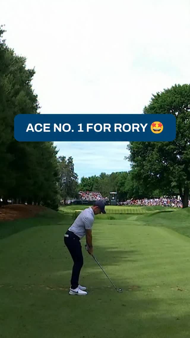 214 yards for the first hole-in-one of his PGA TOUR career at the 2023 @TravelersChamp.

#TOURVault