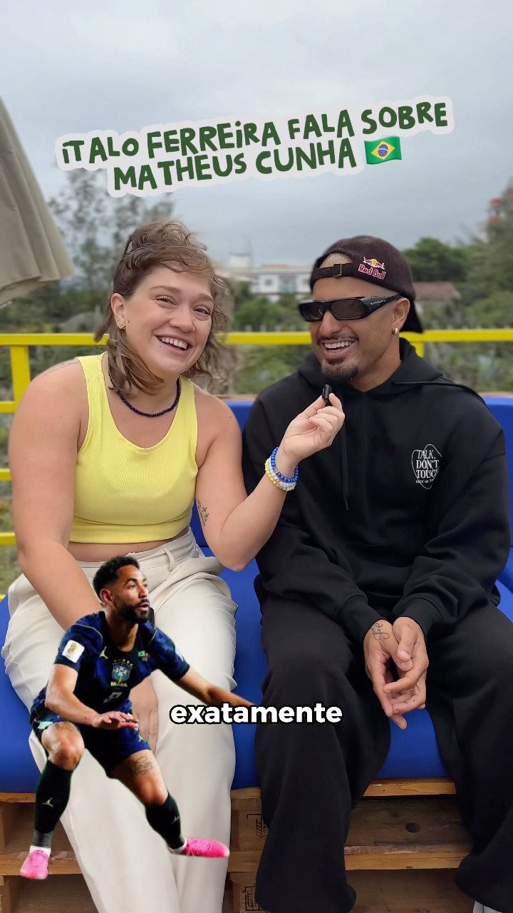 Matheus Cunha pela visão do ítalo e bora que hoje é day off de surf e day on de futebol!