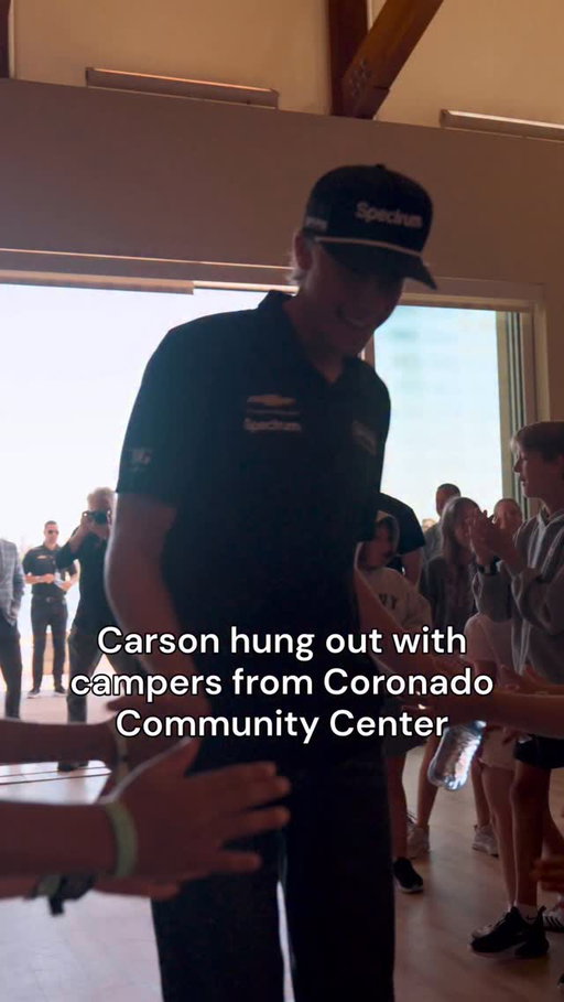 It’s all about the kids.

@carsonhocevar had a great time hanging out with some campers at the Coronado Community Center thanks to our friends at @getspectrum!