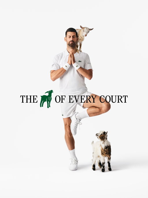 From the court to the studio. A closer look at the making of our latest campaign with @djokernole. 

Focus, balance and a few unexpected co-stars.

The 🐐 of every court.