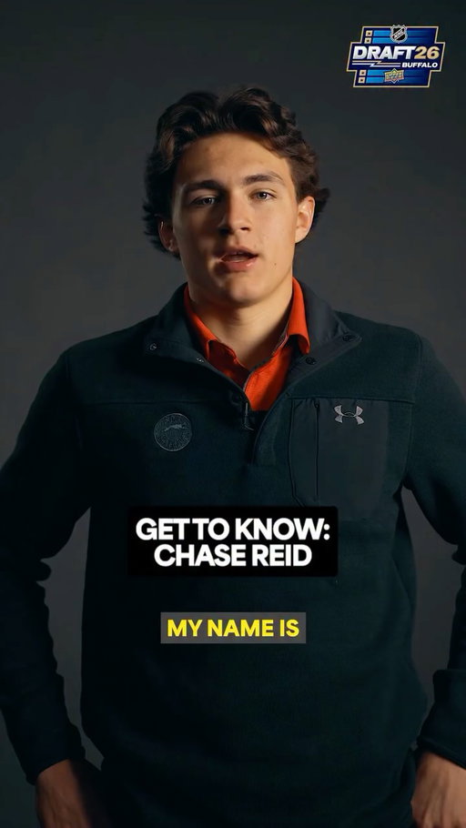 Chase Reid, big fan of the Honey Dip Timbit 👏

Get to know more about @cjreid_94! #NHLDraft