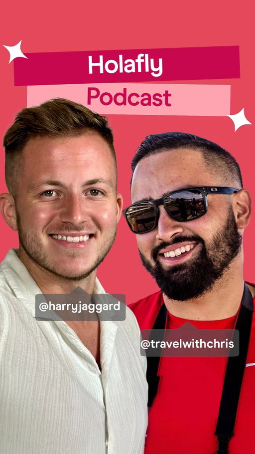 Holafly's NEW TRAVEL PODCAST drops TOMORROW… and it's crazier than we expected:

🎥 Two of YouTube's biggest travel creators
🌍 Guests who've been places Google Maps won't even suggest
💀 Trips your travel agent would never book
🔓 Stories that will change how you see the world
…and a ton of fun 😜

🎧 TUNE IN TOMORROW on YouTube, Spotify or Apple Podcast to travel the world with @harryjaggard and @whichchris_

#Holafly #StayConnected #TravelPodcast #TravelStories #eSIM