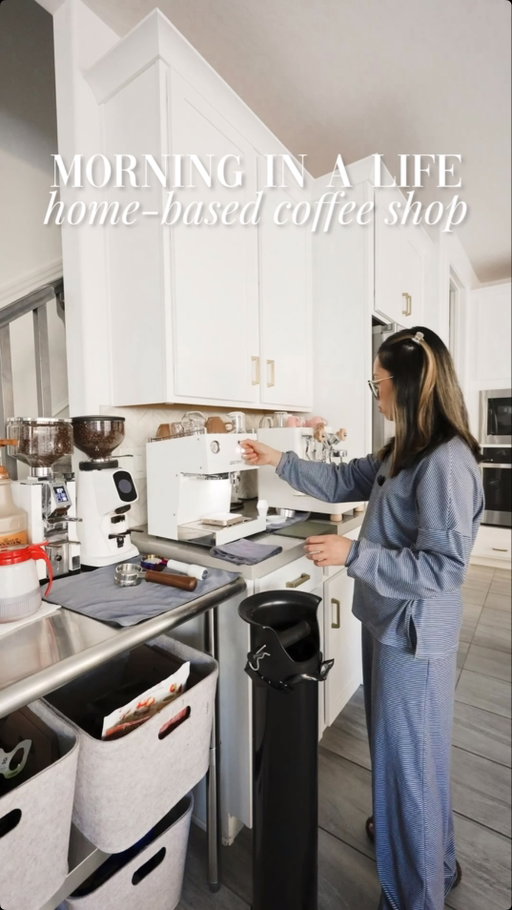 Morning in a life of a small home-based coffee shop ☕️☀️ #cottagelicensed #coffee #coffeeshop #homebasedbusiness #espressobar