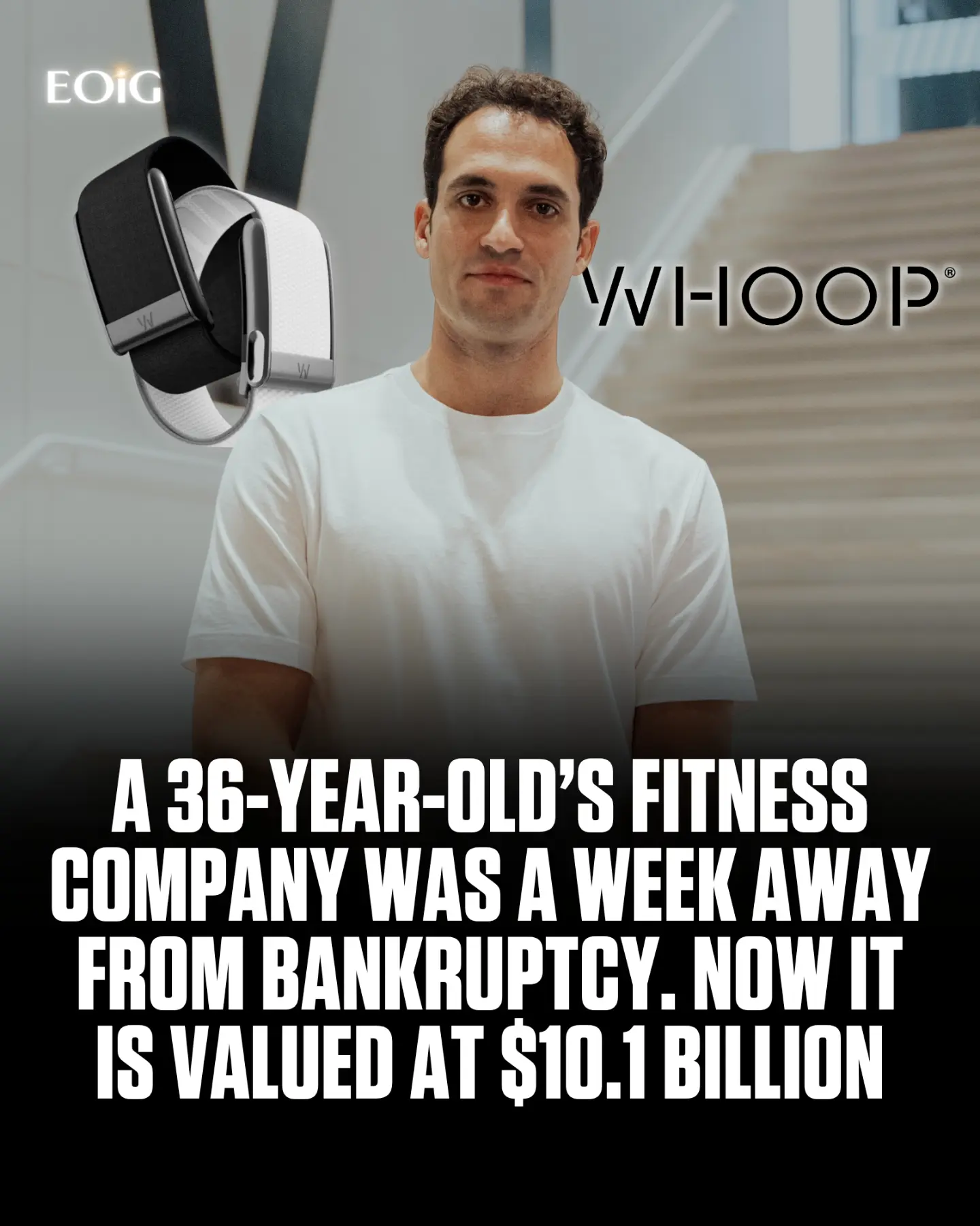 For Will Ahmed, the journey to building a $10.1 billion fitness company started with what he calls “the ultimate betrayal,” something deeply personal rather than external.

Founded in 2012, Whoop is a Boston-based fitness wearables company that now serves over 2.7 million users worldwide, tracking continuous biometric data like sleep, recovery, and physical strain.

The company’s growth accelerated in March when it reached an 11-figure valuation after raising $575 million from investors including LeBron James, Cristiano Ronaldo, and Rory McIlroy.

What began as a personal struggle with understanding human performance has now turned into one of the most influential health tracking platforms in the world.

Follow us (@entrepreneursonig) for everything related to entrepreneur