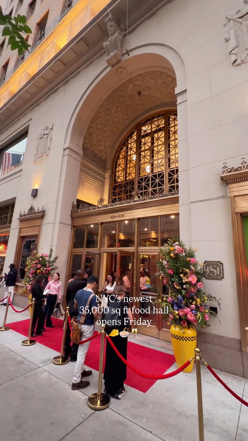 NYC’s newest 35,000 sq ft food hall opens this Friday! 🤯

Located inside the landmark former Lord & Taylor flagship on Fifth Avenue—now home to Amazon’s largest NYC corporate office—Shaver Hall transforms this iconic building into a new destination for food, drinks, and live music. The 35,000 sq ft space features 11 chef-curated eateries, 3 full-service restaurants, 2 bars, a self-serve 20-tap beer wall, and a modern bodega.

The biggest highlight has to be Pick & Cheese, London’s famous cheese conveyor belt making its first U.S. location. Choose from 28 rotating plates featuring artisan cheeses, charcuterie, and desserts, each thoughtfully paired with accompaniments like hot honey, kimchi, fudge, popcorn, and raspberry preserves. Plates start at just $5.95, making it such a fun tasting experience.

Other highlights include F&F Pizzeria from the team behind Frankies 457 Spuntino, Tonchinette from the creators of Tonchin, Taqueria Al Pastor featured on Netflix’s Taco Chronicles, Chick Chick by Bib Gourmand Chef Jun Park, Tompkins Square Bagels, Butter Chicken Social, and more. There are also three full-service restaurants, including Tallow Steakhouse and Michelin-starred Mako, plus Layaway Bar and a live music stage with performances throughout the week.

📍 Shaver Hall
424 Fifth Ave, Midtown Manhattan
🗓️ Opens June 26
.
.
#nyc #foodhall #newyork #newyorkcity #nyceats