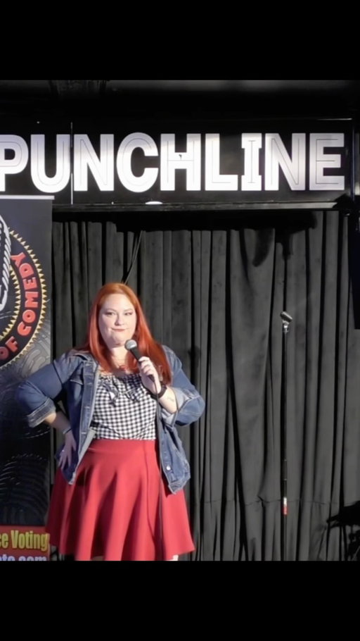 Where my #selfmade girlies at?! #atheltic #standupcomedy @wsocfestival @punchlinecomedy