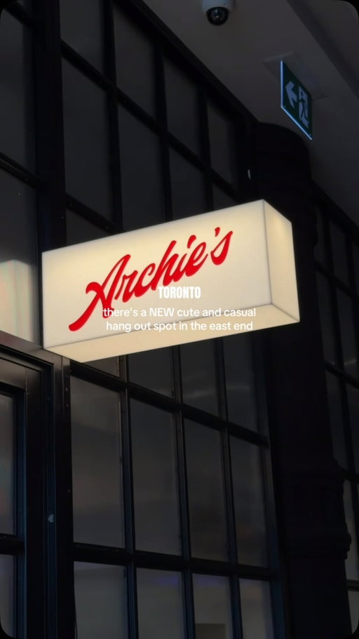 NEW EAST END HANGOUT SPOT 👉 @archiestoronto ❤️

📍 @broadviewhotel 

#toronto #torontorestaurants #torontolife