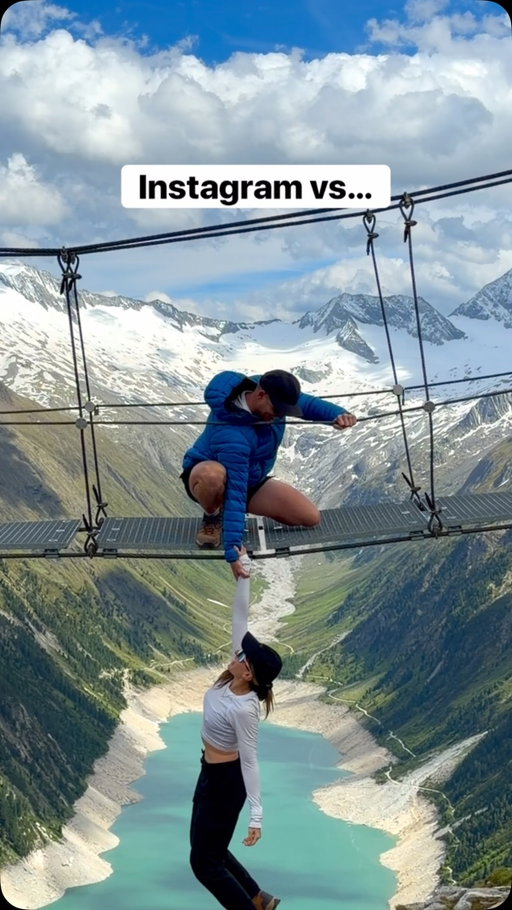 The craziest bridge in Austria 🇦🇹 

Oh wait, it isn’t that scary 🫣 

Hey! We’re Meghan and Pat a married couple traveling the world full time! If you like roadtripping, hiking, adventures, and exploring new places with your person, welcome to our page!  

Travel Couple, Hiking, Unique Stays, Romantic, Cinematic, Adventures, Date Ideas 