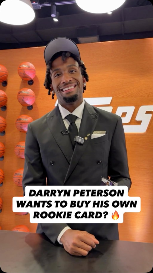 Darryn Peterson says he wants his first NBA rookie autograph back for his collection 👀

“If you pull it, I will buy it from you... Seriously.”

One collector who purchases the base edition of Darryn’s Rookie Card will receive this 1/1 autograph with their order… Link in story!