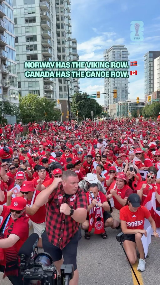 Made in Canada. 🇨🇦

#WeAreVancouver #FIFAWorldCup #CanMNT