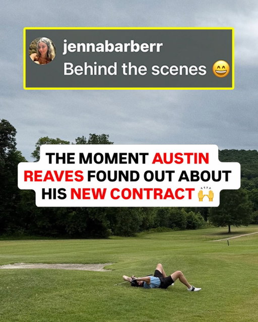Austin Reaves was at the golf course when he found out about his new contract 👏🔥

(via @jennabarberr)