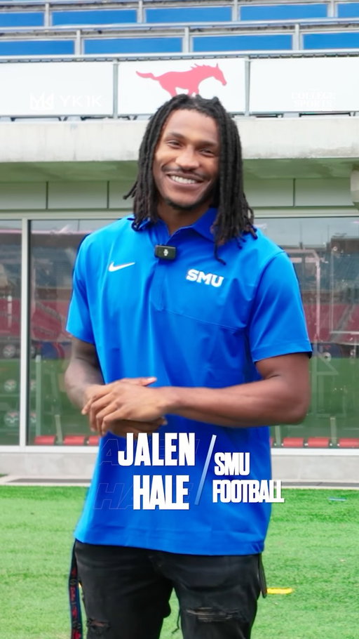 🏈 JALEN HALE 🏈

An all-new Walk With K7 is HERE and this week we got @smufb WR @oso8jay joining @fendikaay in the stadium 🚶‍♂️🔥

✌️ Define SMU in one word
🍴 Best restaurant in Dallas
📺 Favorite TV Show & Movie
👀 AND MORE…

Tune in NOW 🎥

Presented by @yk1kllc 

•
•
•
•
#PonyUp #PonyUp🐎 #SMU #SMUFB #Dallas