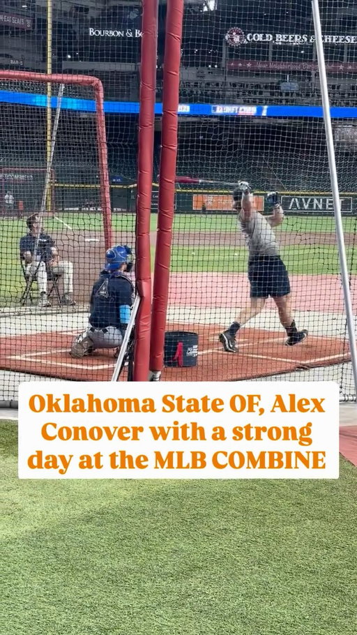 After hitting .357 with 14 jacks, Alex Conover is a fascinating prospect to keep an eye on. 

Great bat to ball, strong discipline at the plate & a WOBA if .484, the @OSUBaseball prospect is a stud ✏️ x ⚾️ 
•
•
•
•
•
#collegebaseball #ncaabaseball #collegeworldseries #baseball #oklahomastate