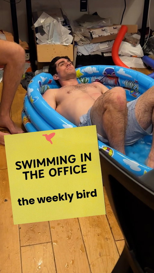 It’s “Bring Your Towel To Work” Day.