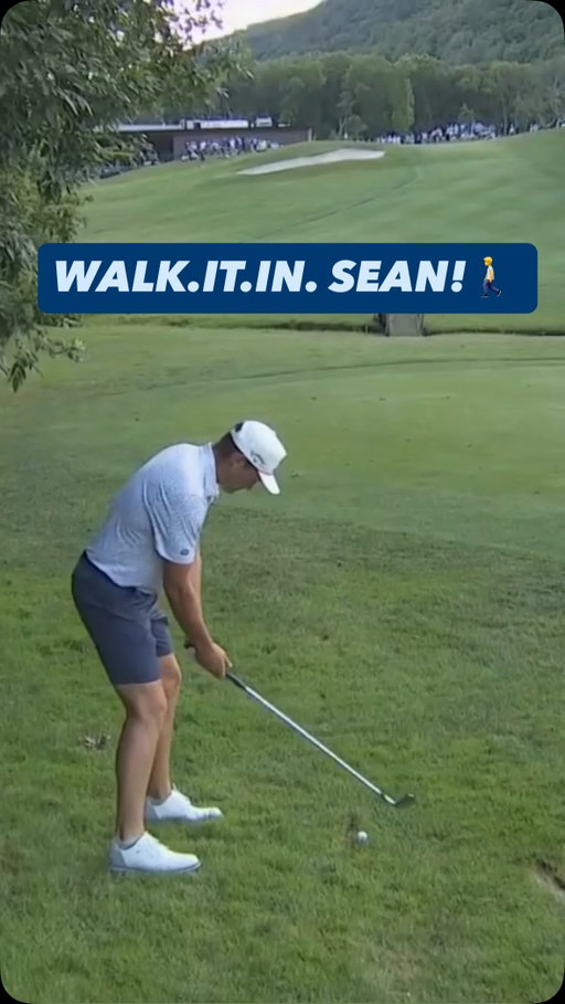 🫱 move the chains - @sean_walsh14 with the insane shot and subsequent birdie for Team Air Force