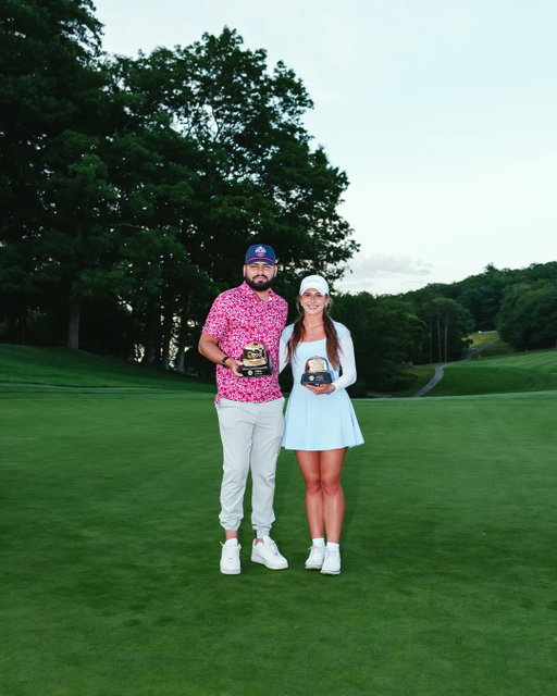 ARMY WINS AND WE HAVE TWO NEW CHAMPIONS 🏆

Congratulations to @stephen_lucilo and @alexis.miestowski on winning the second Good Good Tour event at West Point 🇺🇸 Army also came in clutch and took down Air Force! 

-9 is kinda insane ngl 🫡