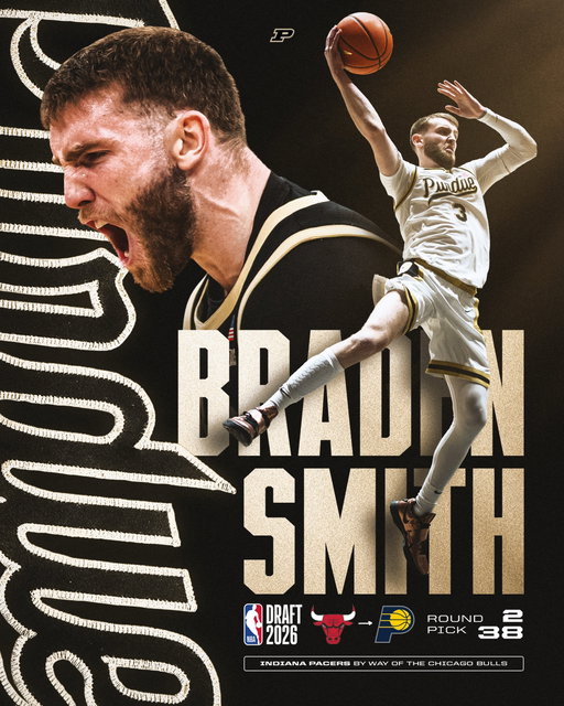 🏡 HOMEGROWN! 

💫 Braden Smith to the @pacers via the Bulls.