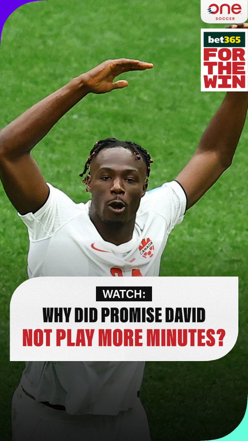 Why did Promise David not play more minutes today? 🤔

The OS crew gives its thoughts 💭

#CanMNT