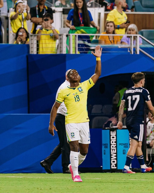 Obrigado, Deus, por cada oportunidade, por essa vitória e pelo privilégio de jogar uma Copa do Mundo. O Senhor é maravilhoso! Toda honra e glória a Ti. 🇧🇷🤍💚💛🩵
