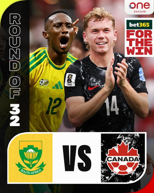 MATCHUP CONFIRMED ✅

The #CanMNT will take on South Africa in the Round of 32 match in Los Angeles this Sunday, June 28 (⏰ 3PM ET / 12PM PT)