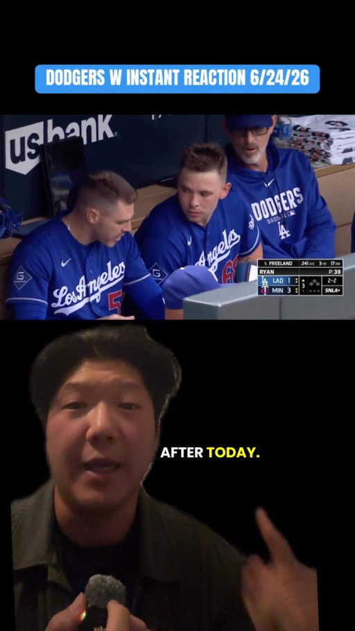 DODGERS W INSTANT REACTION 6/24/26 #dodgers #dodgersreaction #daltonrushing