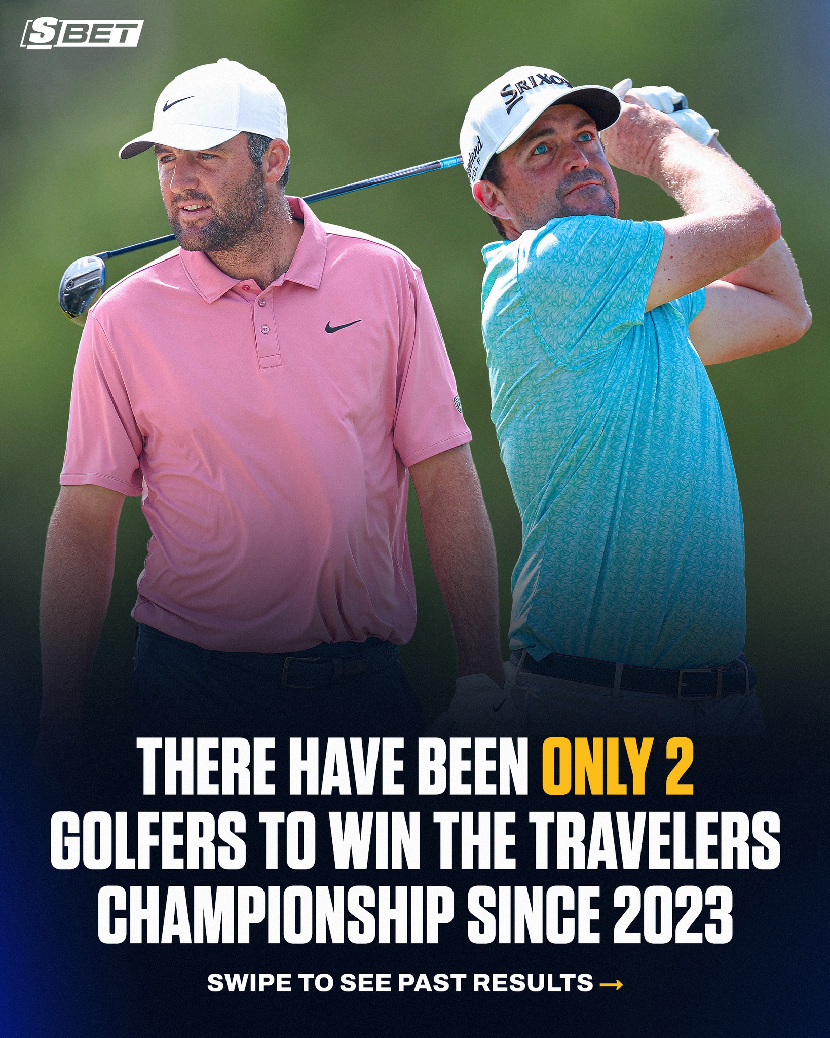 Based on how things have gone at the Travelers Championship the last three years, could Scottie Scheffler is due for a win? 😅
