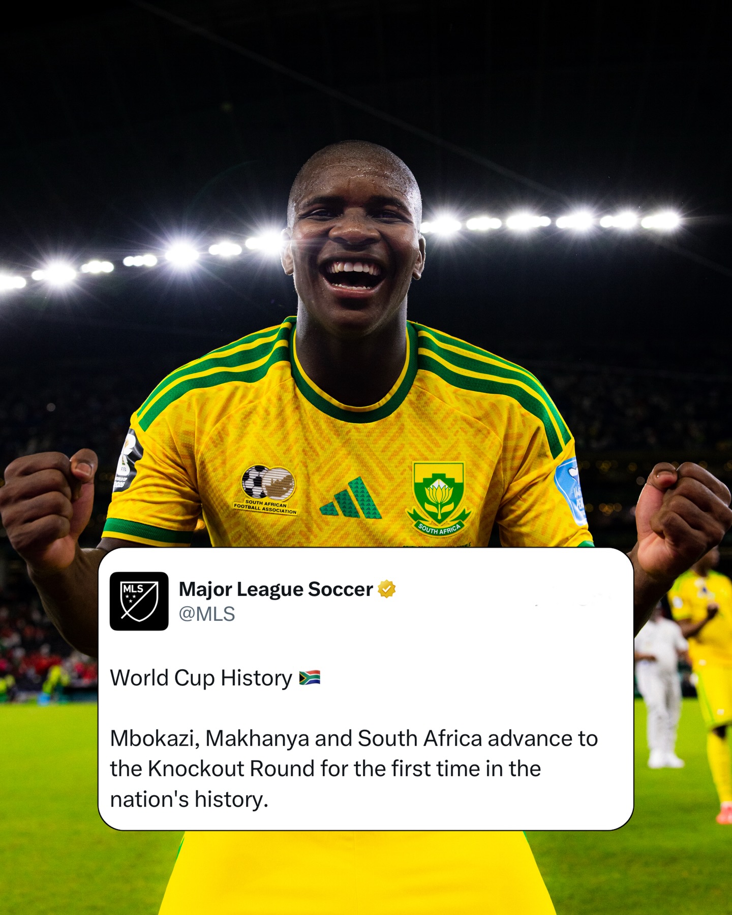 History for South Africa 🇿🇦