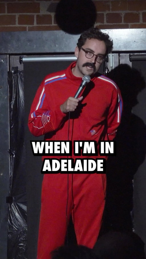 Driving in Adelaide is too logical. 

I’m back in Adelaide in August on tour, come me live:
15/08 Rhino Room
16/08 The British Hotel, Port Adelaide 

#standupcomedy #comedy #standup #comedian #adelaide